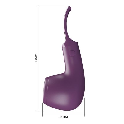 PRETTY LOVE PIPE ESTIMULADOR CON 10 MODOS DE GOLPETEO MORADO