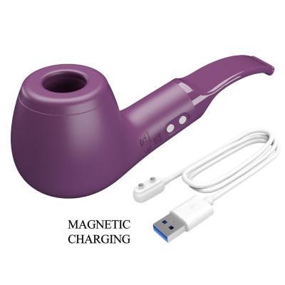 PRETTY LOVE PIPE ESTIMULADOR CON 10 MODOS DE GOLPETEO MORADO