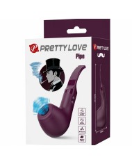 PRETTY LOVE PIPE ESTIMULADOR CON 10 MODOS DE GOLPETEO MORADO