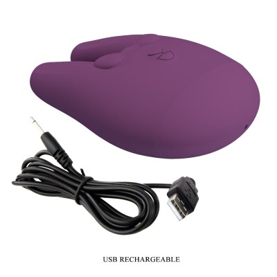 ROMANCE BUNNY ESTIMULADOR EXTERNO 7 MODOS DE VIBRACION