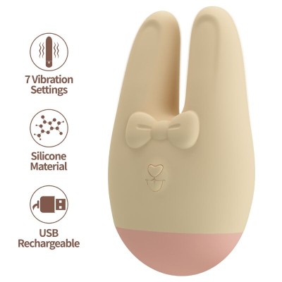 ROMANCE BUNNY ESTIMULADOR EXTERNO 7 MODOS DE VIBRACION