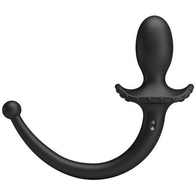 PRETTY LOVE ANTHONY VIBRADOR ANAL Y PERINEAL APP CONTROL NEGRO