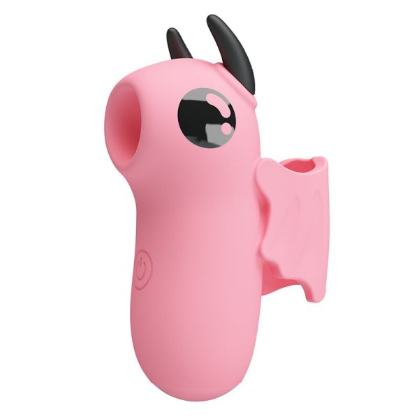 PRETTY LOVE MAGIC DEVIL ESTIMULADOR DE DEDO RECARGABLE ROSA