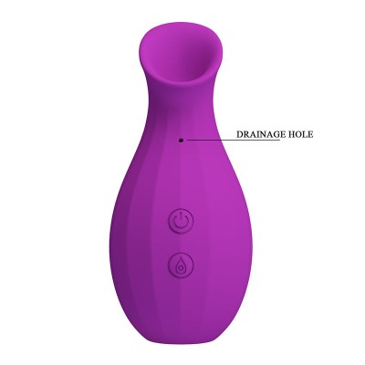 PRETTY LOVE MAGIC BOTTLE SUCCIONADOR DE CLITORIS RECARGABLE MORADO
