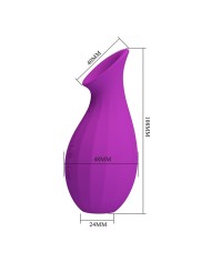 PRETTY LOVE MAGIC BOTTLE SUCCIONADOR DE CLITORIS RECARGABLE MORADO
