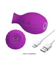 PRETTY LOVE MAGIC BOTTLE SUCCIONADOR DE CLITORIS RECARGABLE MORADO