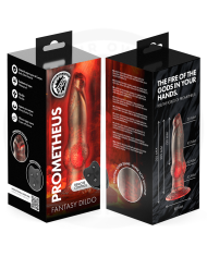 EPIC PROMETHEUS DILDO TITAN EN LLAMAS RECARGABLE CONTROL REMOTO