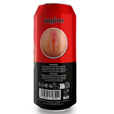 ALIVE MASTURBADOR MASCULINO VAGINA LATA CERVEZA ESTELA GALACTICA
