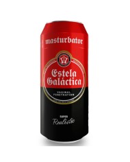 ALIVE MASTURBADOR MASCULINO VAGINA LATA CERVEZA ESTELA GALACTICA
