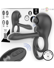 INTENSE SPIKE ANILLO VIBRADOR PARA PENE CON CONTROL REMOTO