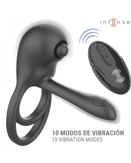 INTENSE SPIKE ANILLO VIBRADOR PARA PENE CON CONTROL REMOTO