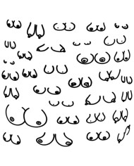 DIABLO PICANTE POSAVASOS CUADRADOS TETAS 10 UNIDADES