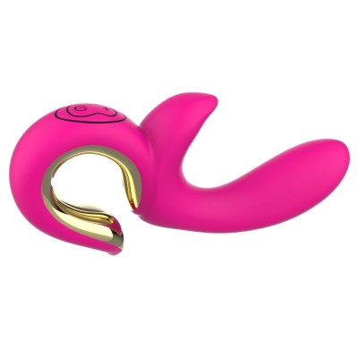 NALONE LULU VIBRADOR RABBIT CON EMPUJE ROSA