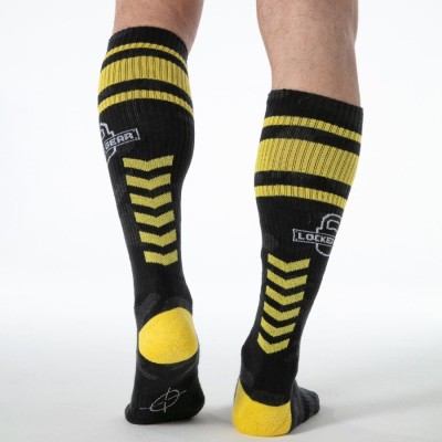LOCKER GEAR FULL MILITARY KNEE HIGH SOCKS AZUL TALLA UNICA