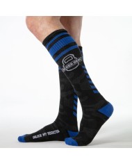 LOCKER GEAR FULL MILITARY KNEE HIGH SOCKS TALLA UNICA AZUL