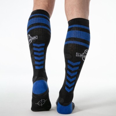 LOCKER GEAR FULL MILITARY KNEE HIGH SOCKS TALLA UNICA AZUL