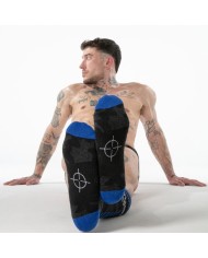 LOCKER GEAR FULL MILITARY KNEE HIGH SOCKS TALLA UNICA AZUL
