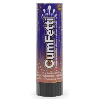 SPENCER FLEETWOOD CANON DE CONFETI EN FORMA DE ESPERMATOZOIDES 15 CM 1 UNIDAD