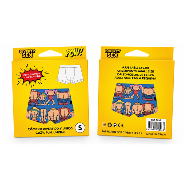 DIABLO PICANTE CALZONCILLO CULO TALLA PEQUENA