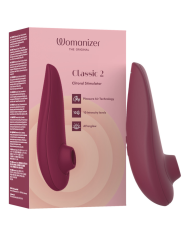 WOMANIZER CLASSIC 2 ESTIMULADOR DE CLITORIS BURDEOS
