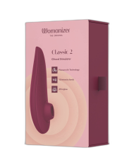 WOMANIZER CLASSIC 2 ESTIMULADOR DE CLITORIS BURDEOS