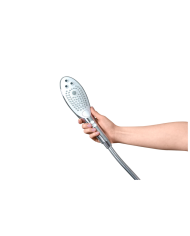 WOMANIZER WAVE CABEZAL DE DUCHA ESTIMULADOR DE CLITORIS PLATEADO
