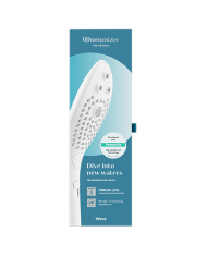 WOMANIZER WAVE CABEZAL DE DUCHA ESTIMULADOR DE CLITORIS BLANCO
