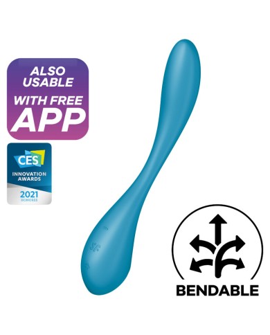 SATISFYER G SPOT FLEX 5 MULTI VIBRADOR AZUL SATISFYER G SPOT FLEX 5 MULTI VIBRADOR AZUL