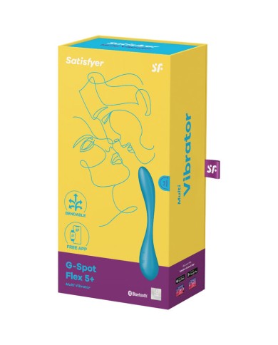 SATISFYER G SPOT FLEX 5 MULTI VIBRADOR AZUL SATISFYER G SPOT FLEX 5 MULTI VIBRADOR AZUL
