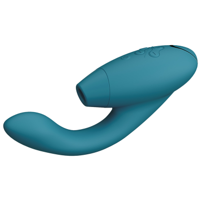 WOMANIZER DUO 2 ESTIMULADOR AZUL PETROLEO