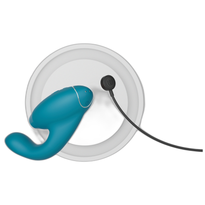 WOMANIZER DUO 2 ESTIMULADOR AZUL PETROLEO