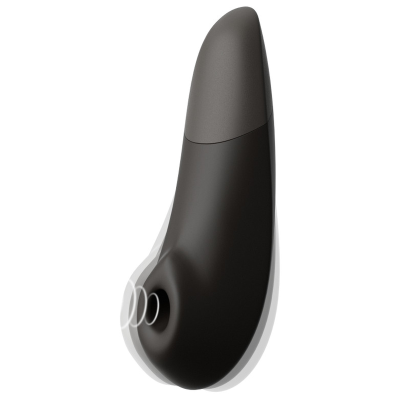 WOMANIZER ENHANCE ESTIMULADOR DE CLITORIS NEGRO