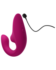WOMANIZER BLEND ESTIMULADOR VIBRADOR RABBIT FUCSIA