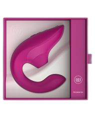 WOMANIZER BLEND ESTIMULADOR VIBRADOR RABBIT FUCSIA
