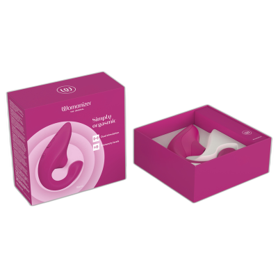 WOMANIZER BLEND ESTIMULADOR VIBRADOR RABBIT FUCSIA