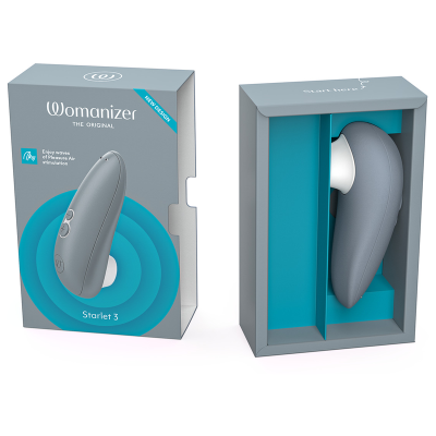 WOMANIZER STARLET 3 ESTIMULADOR CLITORIS GRIS
