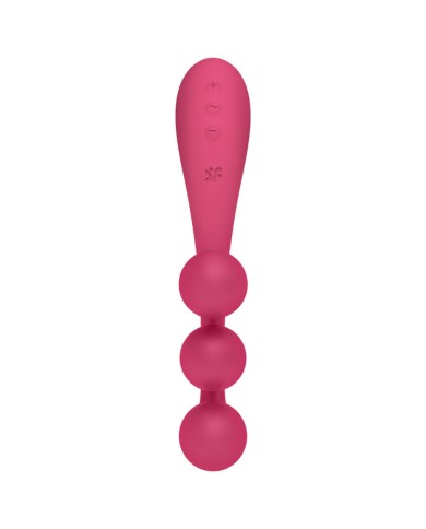 SATISFYER TRI BALL 1 MULTI VIBRADOR ROJO SATISFYER TRI BALL 1 MULTI VIBRADOR ROJO