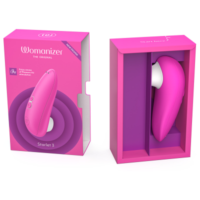 WOMANIZER STARLET 3 ESTIMULADOR CLITORIS ROSA
