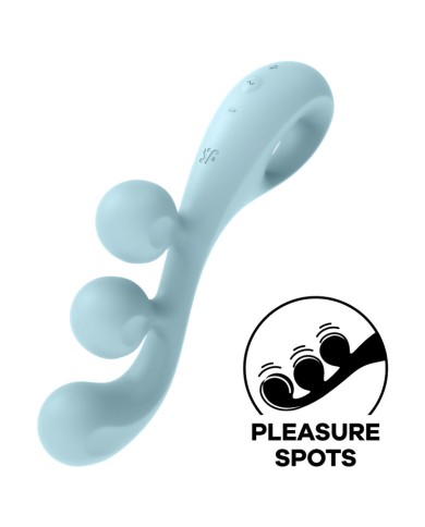 SATISFYER TRI BALL 2 MULTI VIBRADOR AZUL SATISFYER TRI BALL 2 MULTI VIBRADOR AZUL