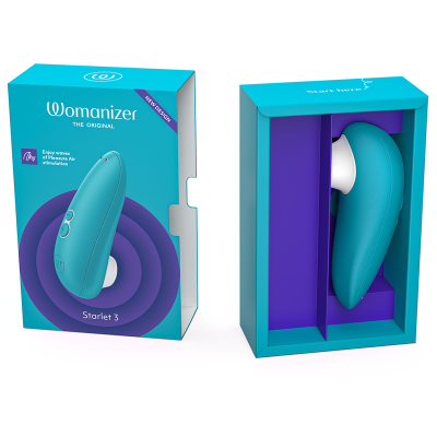 WOMANIZER STARLET 3 ESTIMULADOR CLITORIS TURQUESA