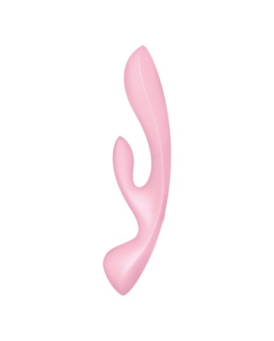 SATISFYER TRIPLE OH VIBRADOR HIBRIDO AZUL SATISFYER TRIPLE OH VIBRADOR HIBRIDO AZUL