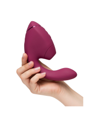 WOMANIZER DUO NEXT ESTIMULADOR VIBRADOR DUAL CLITORIS PUNTOG ROSA