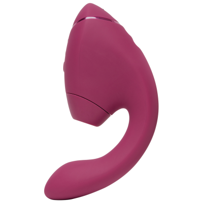WOMANIZER DUO NEXT ESTIMULADOR VIBRADOR DUAL CLITORIS PUNTOG ROSA