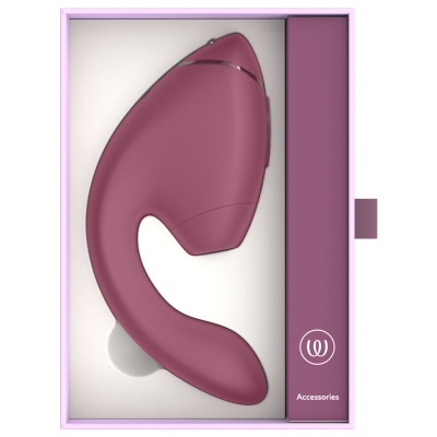 WOMANIZER DUO NEXT ESTIMULADOR VIBRADOR DUAL CLITORIS PUNTOG ROSA