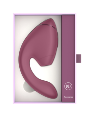 WOMANIZER DUO NEXT ESTIMULADOR VIBRADOR DUAL CLITORIS PUNTOG ROSA