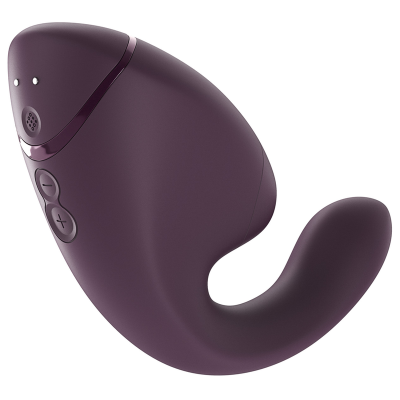 WOMANIZER DUO NEXT ESTIMULADOR VIBRADOR DUAL CLITORIS PUNTOG MORADO