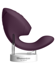 WOMANIZER DUO NEXT ESTIMULADOR VIBRADOR DUAL CLITORIS PUNTOG MORADO