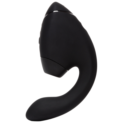 WOMANIZER DUO NEXT ESTIMULADOR VIBRADOR DUAL CLITORIS PUNTOG NEGRO