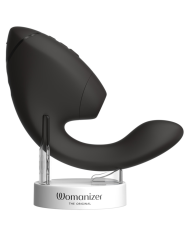 WOMANIZER DUO NEXT ESTIMULADOR VIBRADOR DUAL CLITORIS PUNTOG NEGRO
