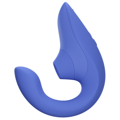WOMANIZER BLEND ESTIMULADOR VIBRADOR RABBIT AZUL